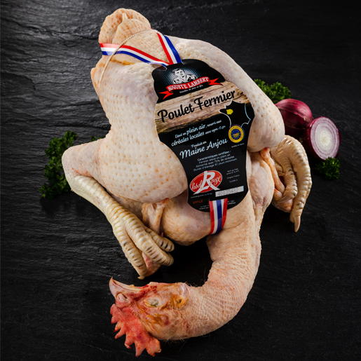 Nos poulets fermiers Label Rouge